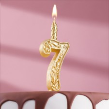 Candle for the cake number 