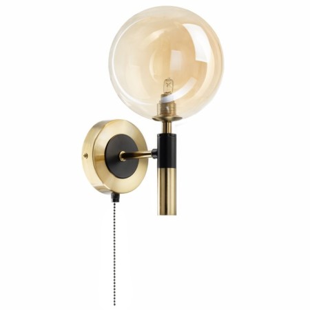 Sconces Citilux "NARDA" CL204310, 15x27 cm, 1x40W, G9, brown color-3