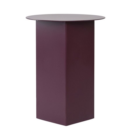 Silje coffee table, 380 × 380 × 500 mm, plum color-4