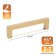 Cappio RSC026 handle, m/o 96 mm, dark gold color