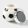 Ceramic mug with a foot ball cover, 380 ml