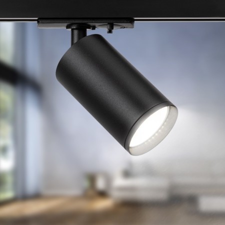 Single-phase track lamp TR39-gU10 BK under the lamp MR16 Black