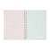 Notebook Gift Book on the comb 80l, line, color block, PVC cover 3D Bear (17.6x13.5cm) 105