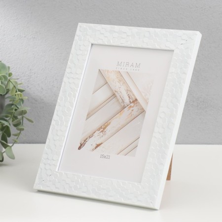 Photo frame Plastic "Mira" 15x21 cm, 651660-6, (plastic screen)-2
