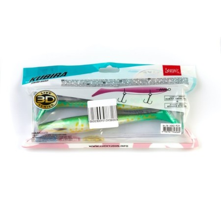 Vibro -highs LJ 3D Series Kubira Swim Shad 7.0in (17.50)/PG19 2pcs.-3
