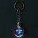 Keychain for keys with an Ainime flashlight, 4 x 2 cm