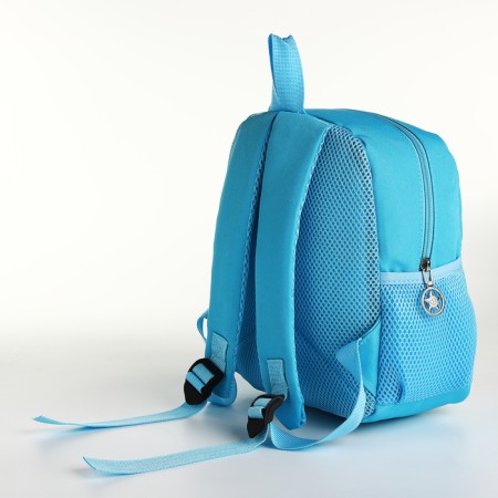 Baby backpack on lightning, blue color-3
