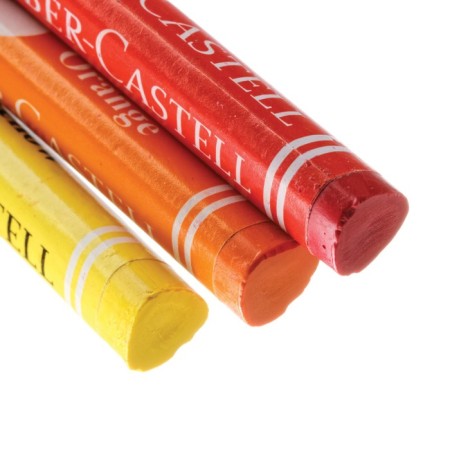 Faber-Castell wax crayons, 24 colors, trihedral, in cardboard packaging-3