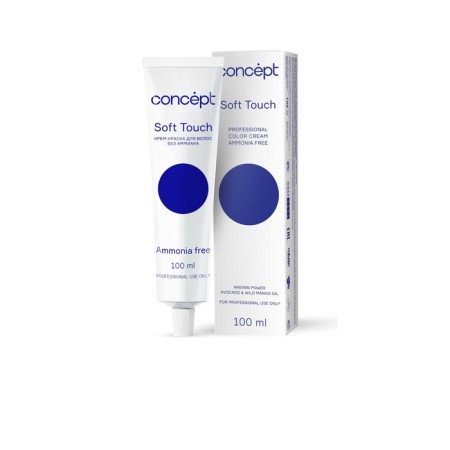 Cream for hair CONCEPT Soft Touch, without ammonia, tone 7.0, 100 ml-1