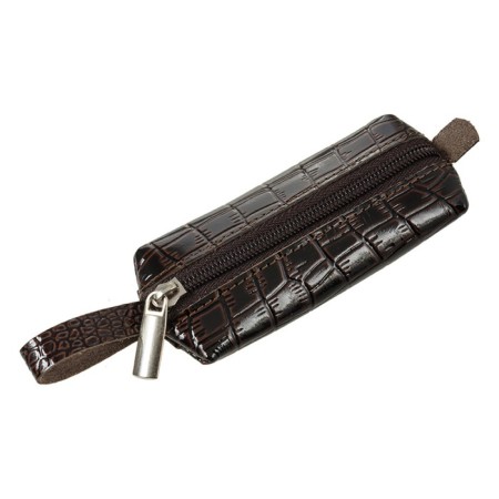 K-123-112 Case for K-123 keys, brown croc. Melky-112