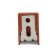 Furniture corner of the tundra, with a decorative pad, 26x26 mm, brown