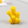 Figure for florarium Polystone "Tubular yellow coral" 2.9x3.5 cm