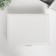Casket to the leatherette for jewelry "White matte" 8.7x23x17.5 cm