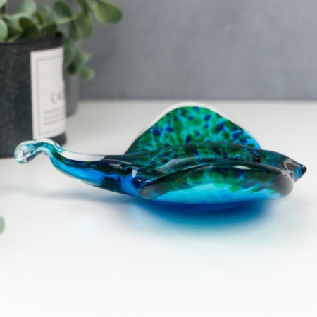 Souvenir glass "Bright slope" under Murano glass 4.4x17x15.5 cm-3