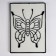 Picture with crystals "Butterfly", 12 × 18 cm