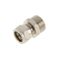 Муфта Valtec, обжимная, 16 мм х 3/4" наружная резьба