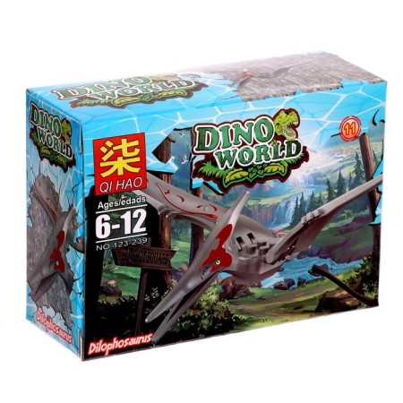 Block designer "Dinosaurs", 12 species, mix-12