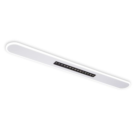 LED ceiling LED AMBRELLA LIGHT, LINTECH, FL51445, LED, 70 W, 5250LUM, 3000-6400K, white, black color.