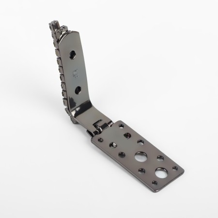 Decorative fastener, 8.2 × 3.5 cm, black/gray color-3
