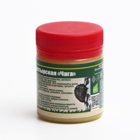 Ointment Monastery Caucasian Healer Chaga, 40 ml-2