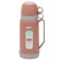 Thermos 1 l, with a glass flask, retains heat 12 hours, with a mug, beige