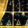 Garland “fringe” 2.4 × 0.9 m with nozzles “Christmas tree”, ip20, transparent thread, 138 LED, glow warm white, 8 modes, 220 V