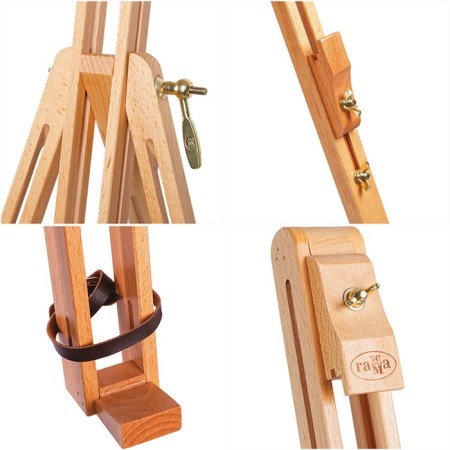 Molbert Field Treeshog Gamma "Studio", 86*84*126 (181) cm, Book-4