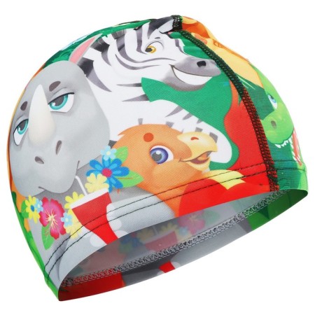 Hat of swimming children's Onlytop Swim "Beasts", fabric, girth 46-52 cm-2