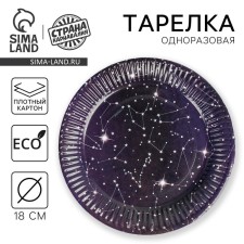 Disposable paper plate 