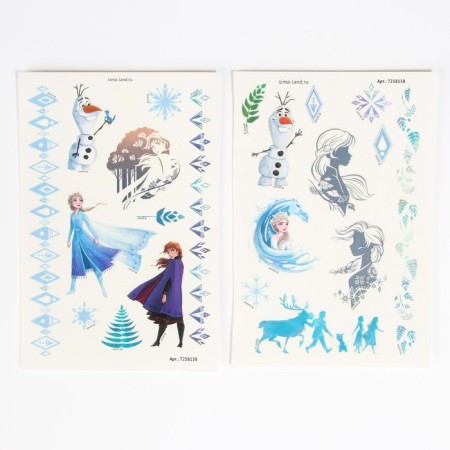 Translated stickers, the cold heart shines in the dark-1