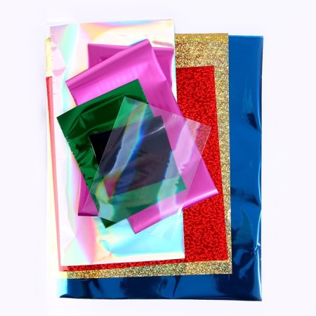 A set of creative creativity "Flooding with color foil. Hippo ", series Foil Art-1