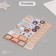 New Year stickers for gifts "New Year's animals" 21x29.7 cm
