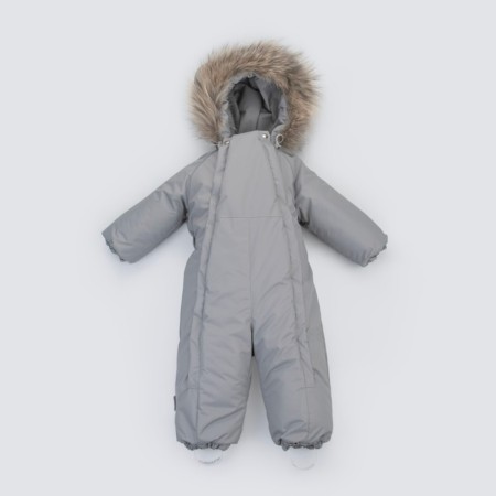 Combineson Children's Winter Open Kinderlitto "Lapland-2", height 86-92 cm, color gray color