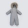 Combineson Children's Winter Open Kinderlitto "Lapland-2", height 86-92 cm, color gray color