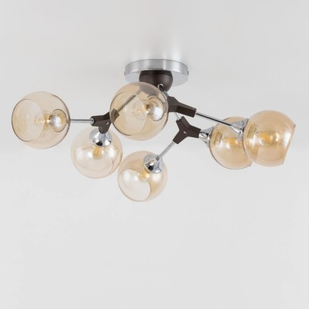 Ceiling chandelier "Til" E27 6x60 watts-12