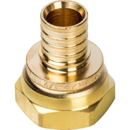 Axial adapter Stout SFA-0019-001612, with a pitch nut 16x1/2 "External thread-1