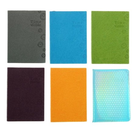 Delivery of a low -end A6, 100 sheets in a ruler, PVC cover, mix-6