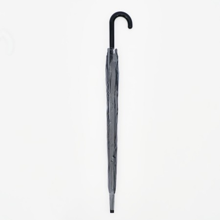 Semi -automatic umbrella "plain", 8 spokes, r = 46/54 cm, d = 108 cm, black color is black-3