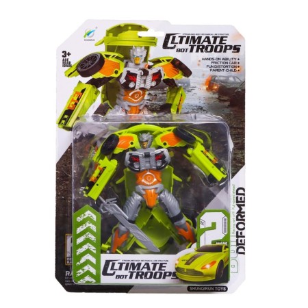 Autobot robot, transforms, green color-8