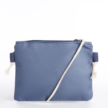 School set. A backpack with a zipper, core, bag, pencil case, bag for coins, blue color-13