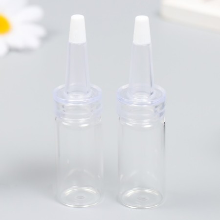Decor for creativity Glass "A bottle of nose" 25 ml set 2 pcs 8x2x2 cm