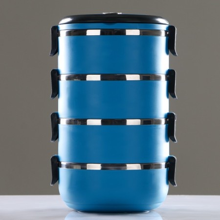 Lunch-Box "Dolyana", 2 l, retains heat 3 hours, 14 x 26 cm, mix