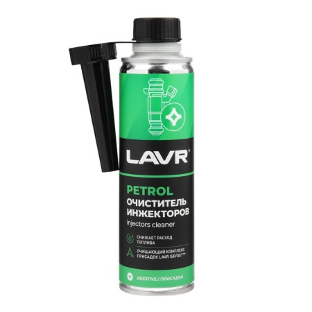 LAVR injector purifier, additive to gasoline by 40-60 liters, 310 ml, bottle LN2109-4