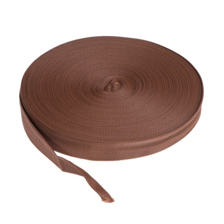 Strict sling 30 mm, for edging EVA rugs, coil 50 m, brown-3