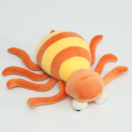 Soft toy "Spider", 27 cm, orange color-4