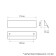 Cappio RSC031 handle handle, m/o 160 mm, black color
