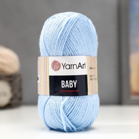 Baby yarn 100% acrylic 150m/50g (215 blue)
