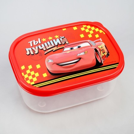 Lunch box, rectangular, 500 ml "You are the best", cars-2