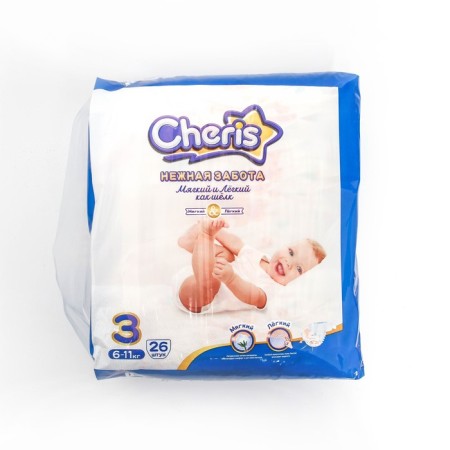 Children's diapers Cheris 26 pcs. size m (6-11kg)-1
