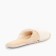 Slippers No. 3 women, size 36.5, white-beige color